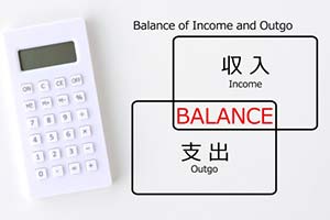 資金繰りは、入ってくるお金と出ていくお金のバランス