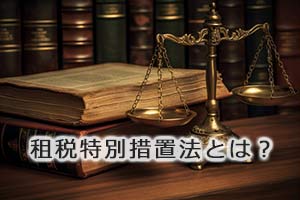 租税特別措置法とは？