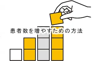 患者数を増やすための方法