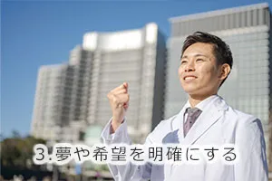 3.夢や希望を明確にする